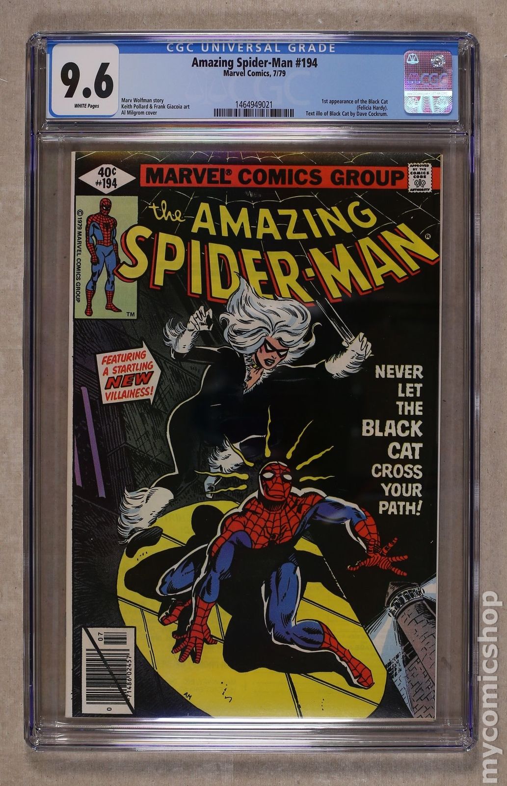 Amazing Spider-Man (1963 1st Series) #194 CGC 9.6 1464949021