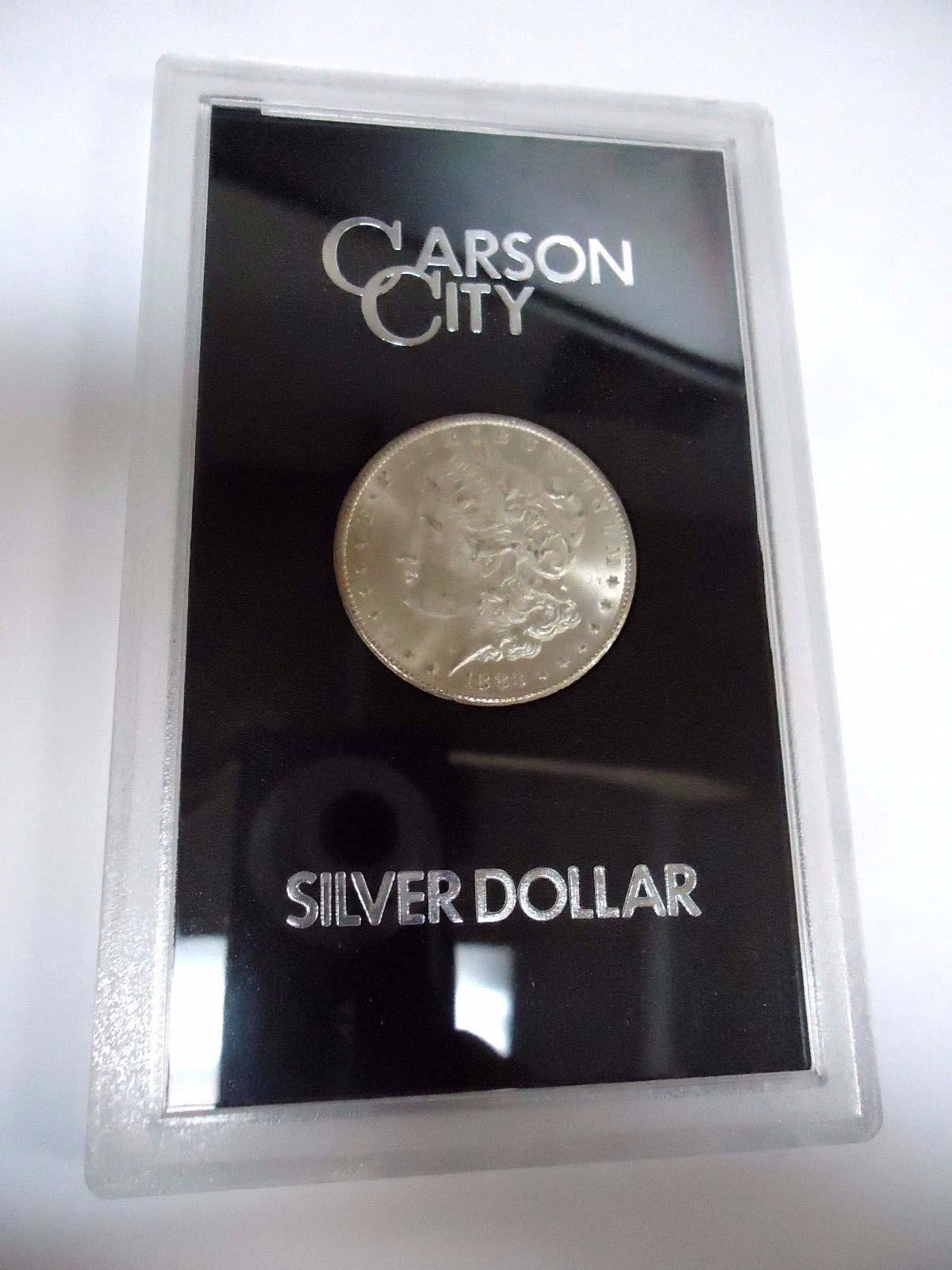 1883 U.S. Carson City Morgan Silver $1 one Dollar Coin 90% Silver