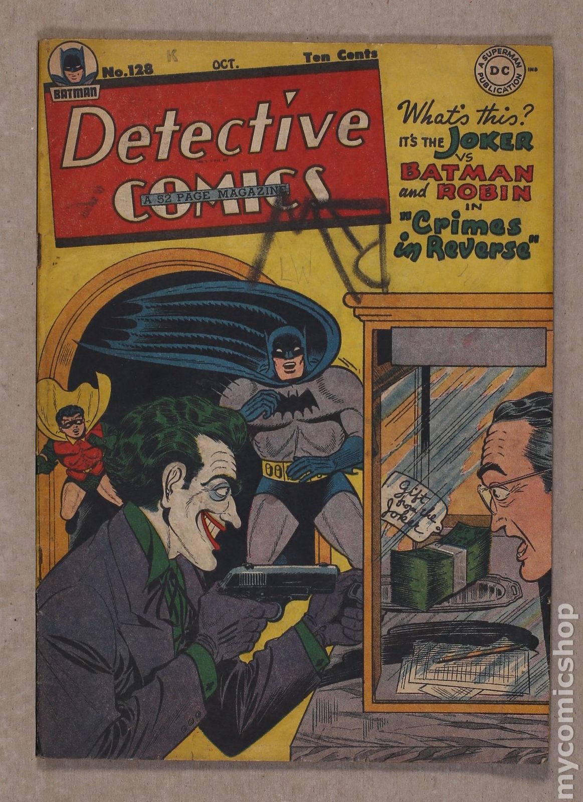 Detective Comics (1937 1st Series) #128 VG- 3.5