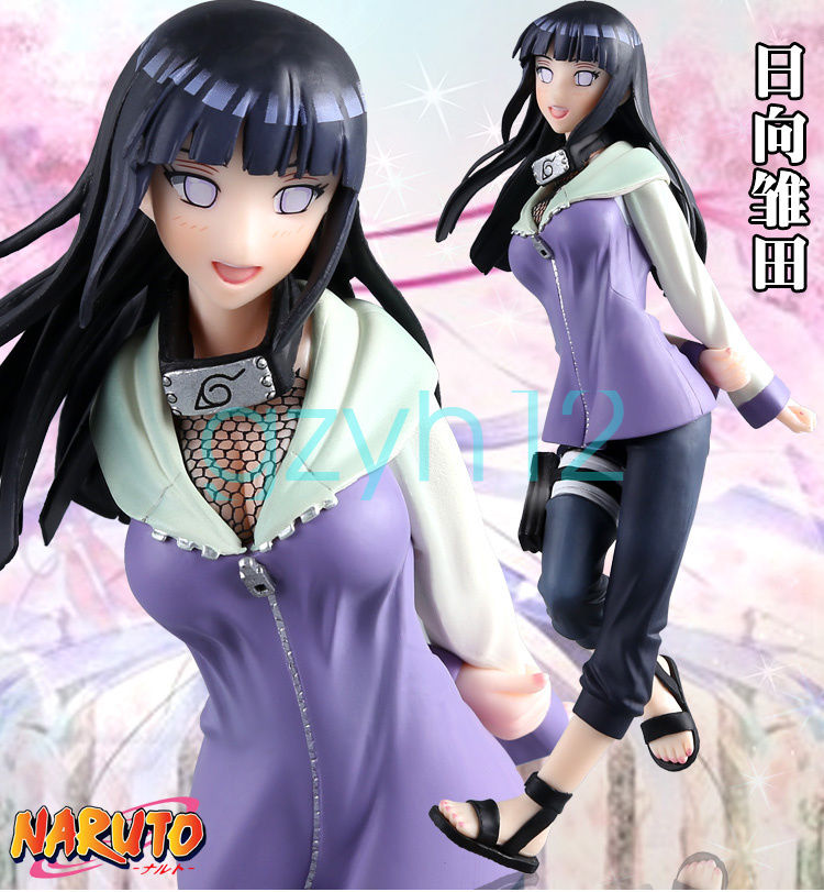 ANIME NARUTO GALS NARUTO SHIPPUDEN HINATA HYUGA PVC FIGURE FIGURINE NEW IN BOX