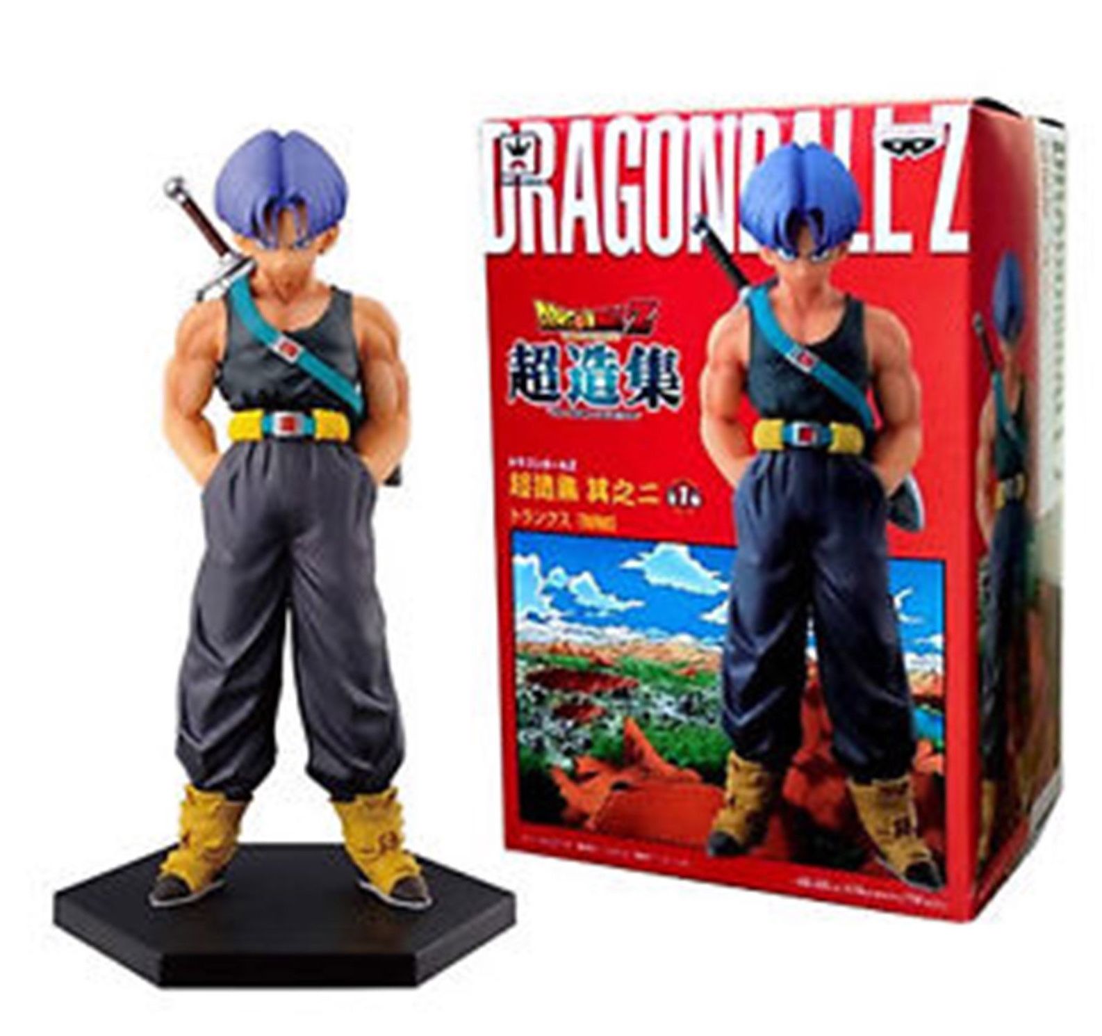 Trunks Dragon Ball Z Figure 5.9" Banpresto DBZ NEW