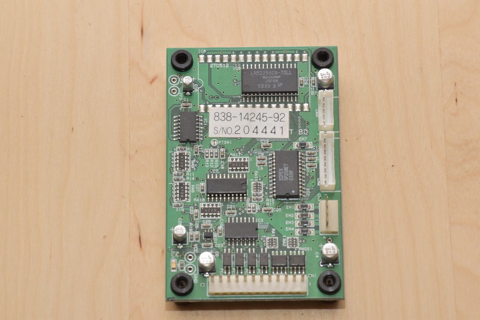 Sega IO 838-14245-92/ SEG-011-00 board