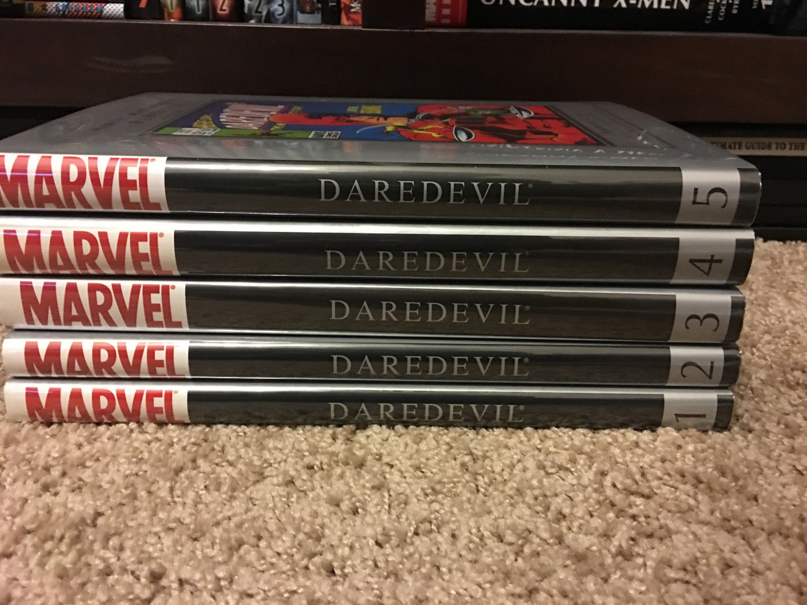 MARVEL MASTERWORKS DAREDEVIL Volume 1, 2, 3, 4 & 5 HARDCOVER HC