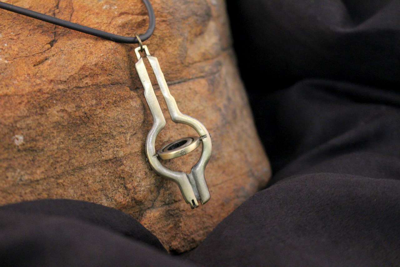 Mass Relay Pendant Necklace - Inspired By Mass Effect and Commander Shepard