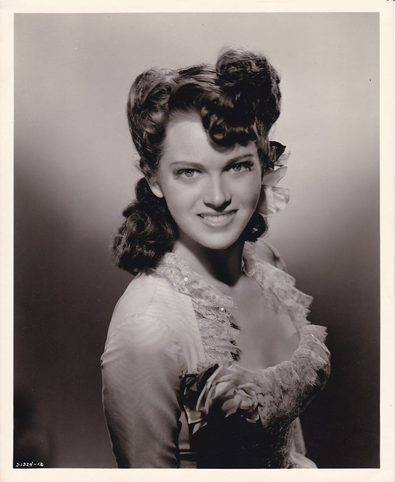 FRANCES RAFFERTY Beautiful Original VIntage '44 CLARENCE BULL MGM Portrait Photo