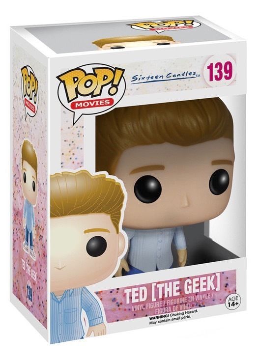 Funko Pop Movies - Sixteen Candles: Ted The Geek Vinyl Collectible Action Figure