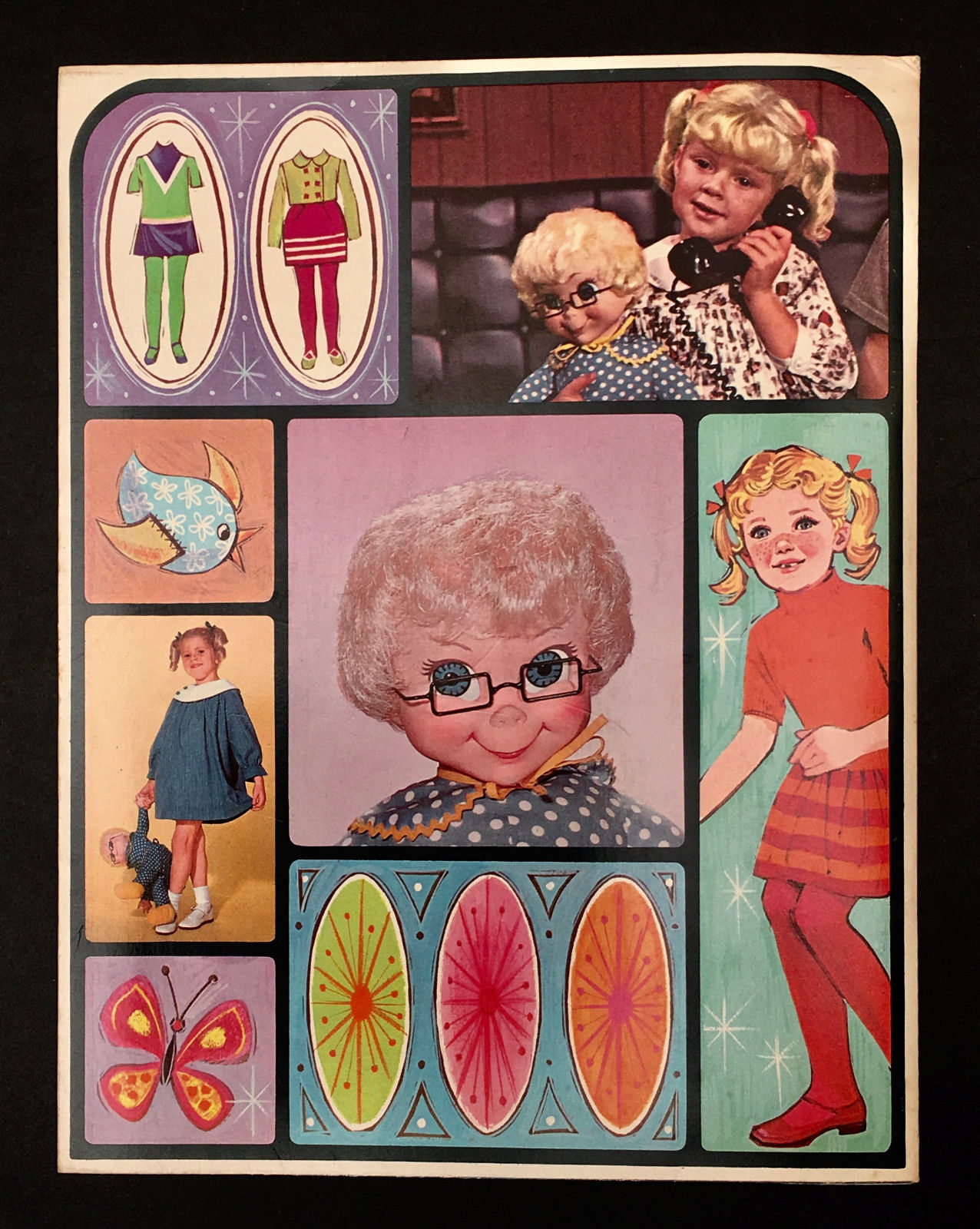 "BUFFY" 1968 WHITMAN UNCUT PAPER DOLLS VINTAGE