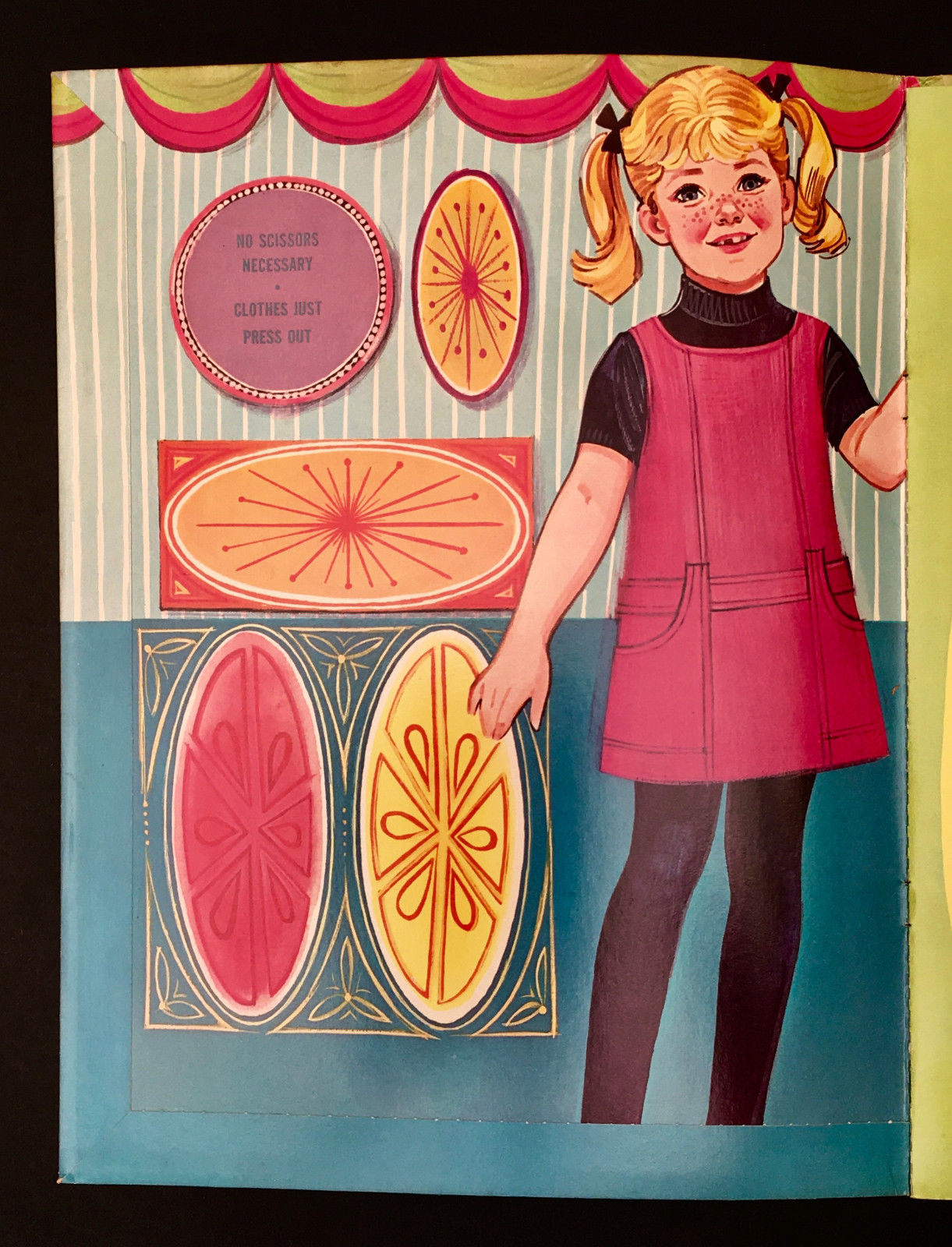 "BUFFY" 1968 WHITMAN UNCUT PAPER DOLLS VINTAGE