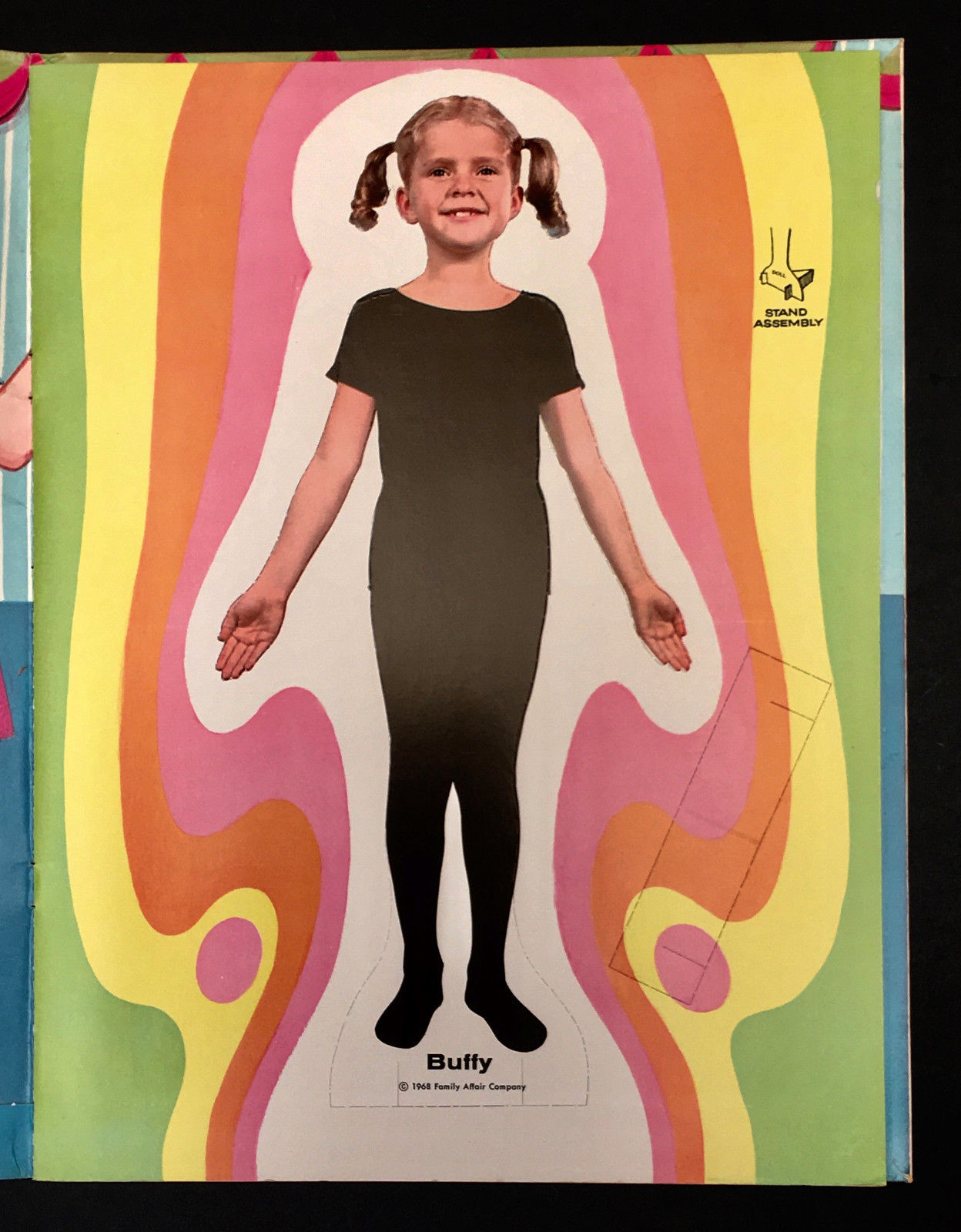 "BUFFY" 1968 WHITMAN UNCUT PAPER DOLLS VINTAGE