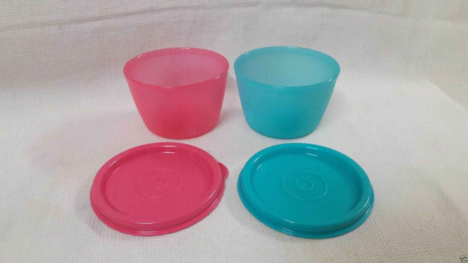 Tupperware Mini Bowled over - Refrigerator Bowls - Set of 2 - Left overs Bowls