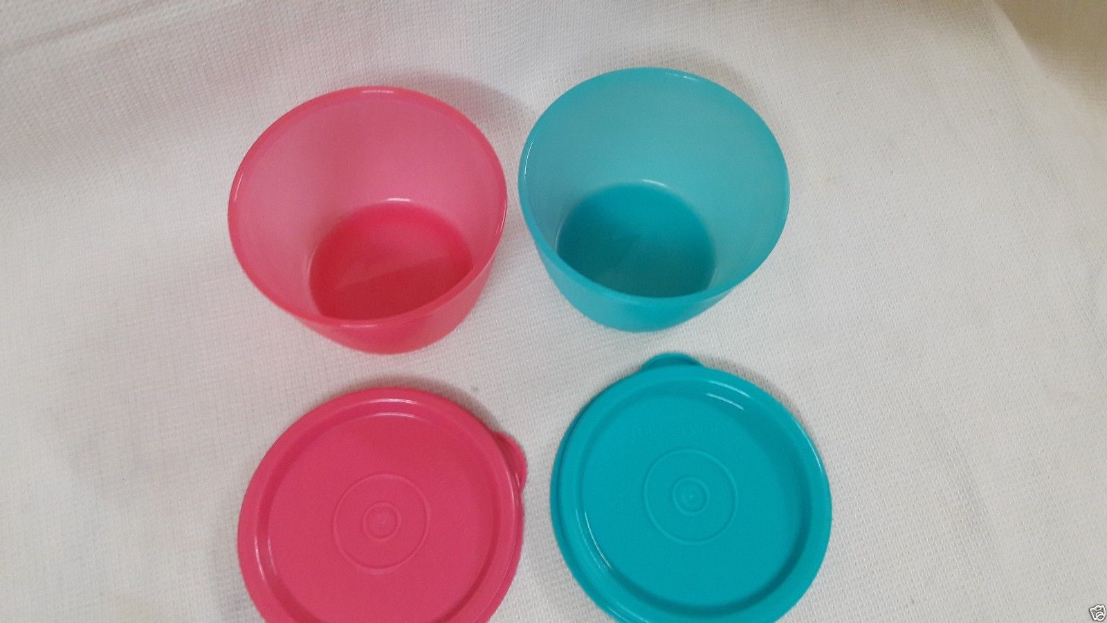 Tupperware Mini Bowled over - Refrigerator Bowls - Set of 2 - Left overs Bowls