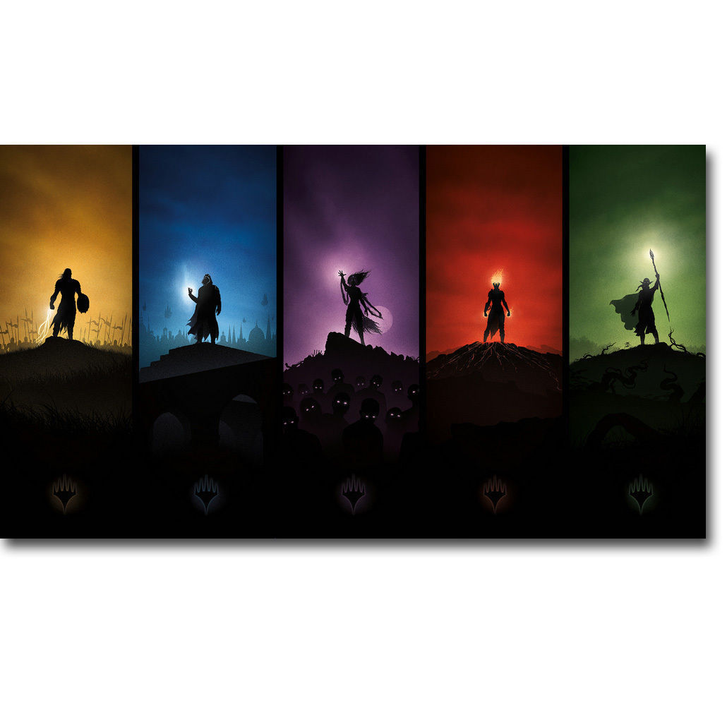 Magic The Gathering Hot Cards Game Art Silk Poster Decor 24x36inch