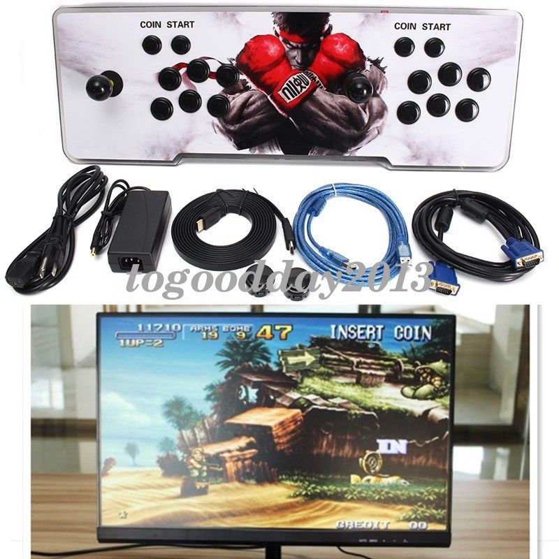 Pandora Box 4s Double Stick Retro Arcade Console with 815HD Video& Audio Games