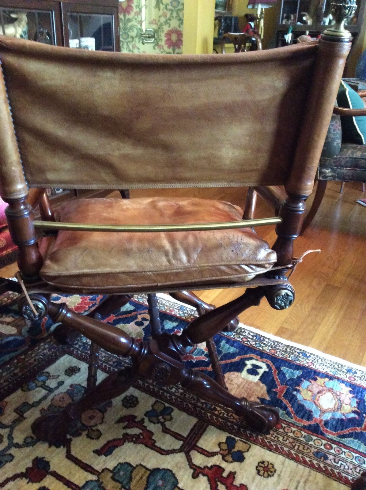 PAIR OF VINTAGE DIRECTOR STYLE CHAIRS FROM A HOLLYWOOD HOME