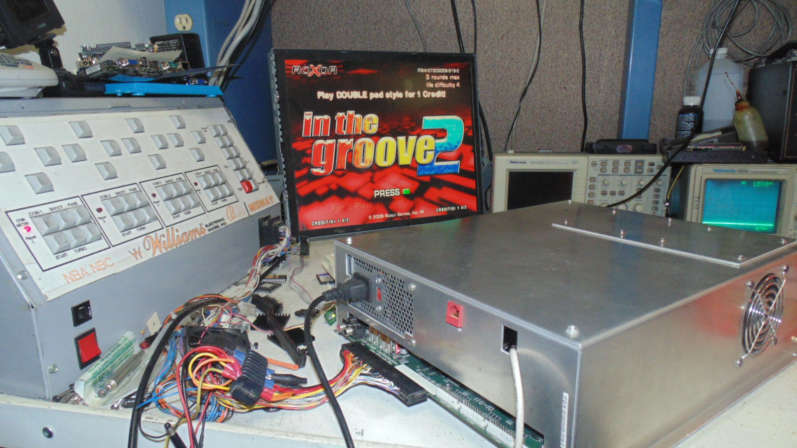 IN THE GROOVE 2 JAMMA ARCADE GAME CIRCUIT BOARD WORKING PCB