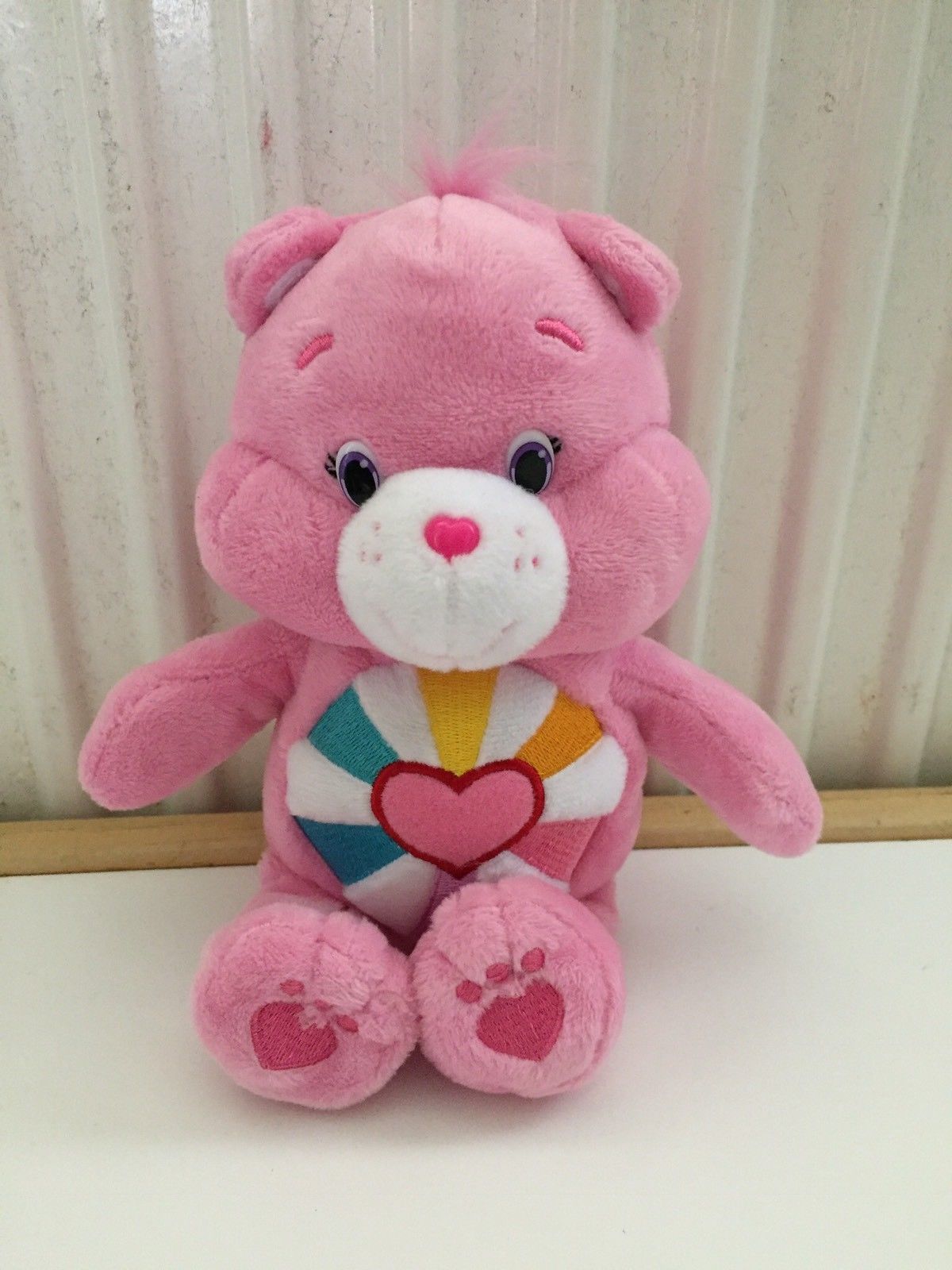 Care Bear - Hopeful Heart Pink Soft Plush Toy Teddy