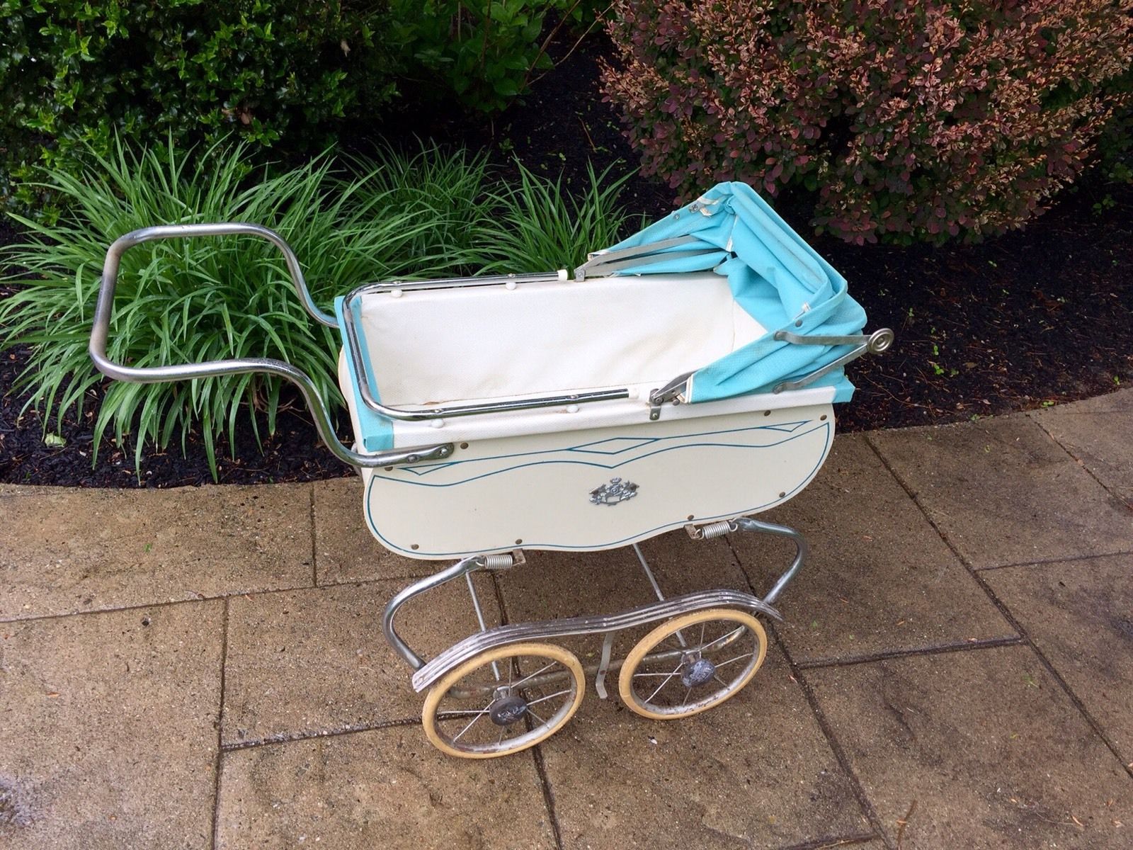 VINTAGE 1950s CORONET BABY DOLL BUGGY CARRIAGE PRAM