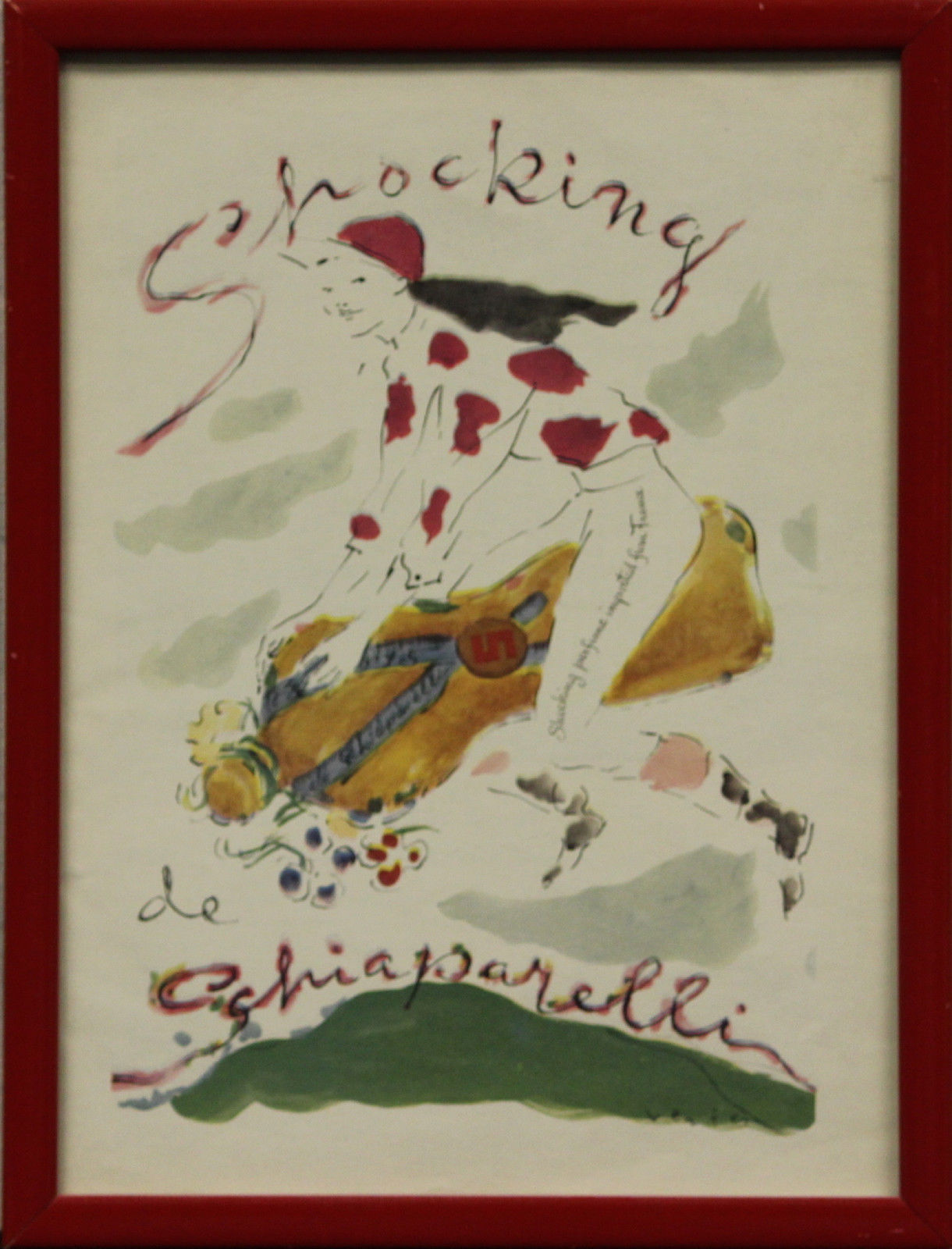 "Shocking de Schiaparelli Fashion Plate"