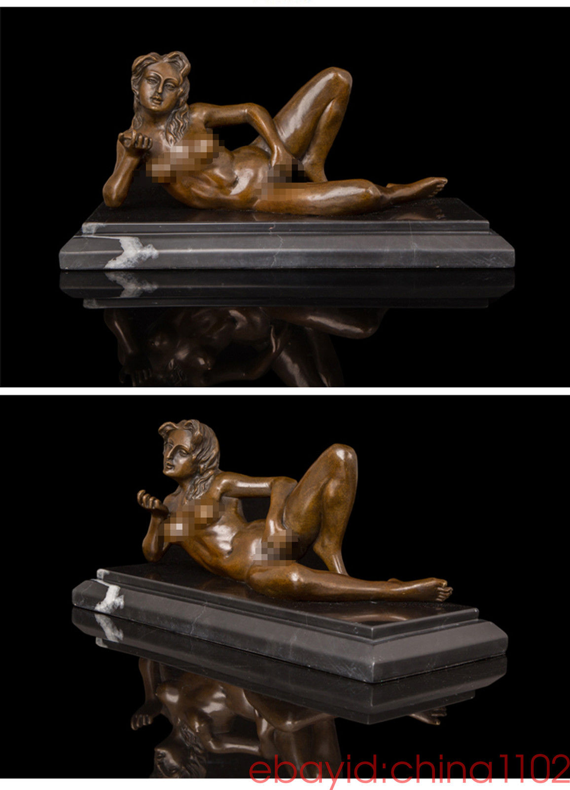 Art Deco Sculpture Modern art bronze "human body art" statue bronze home decor