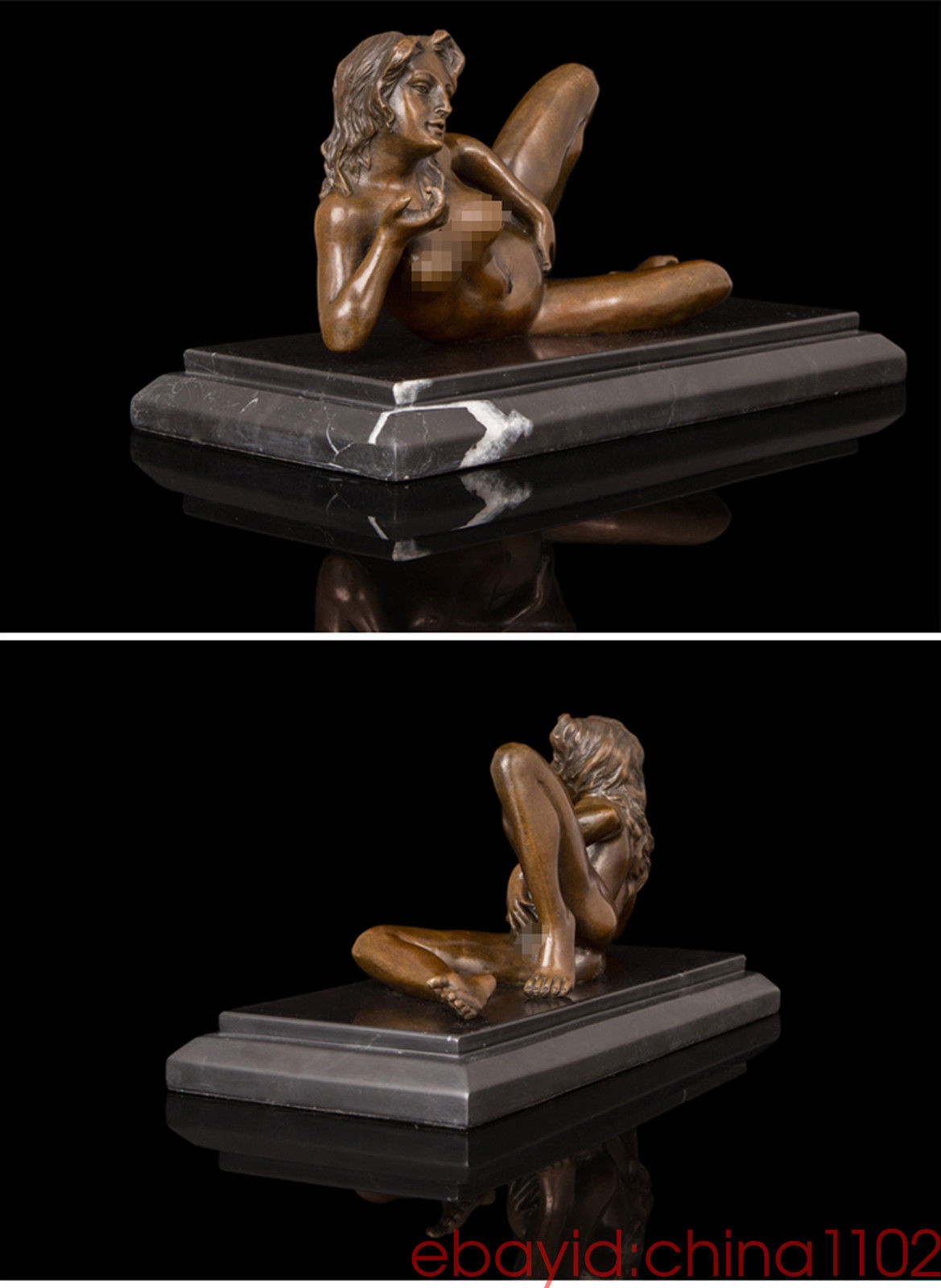 Art Deco Sculpture Modern art bronze "human body art" statue bronze home decor