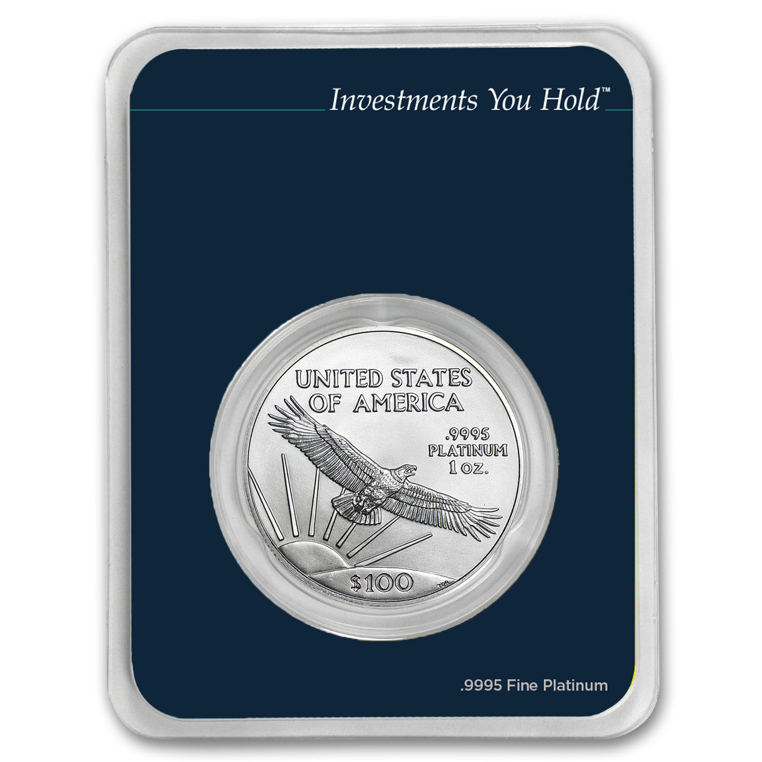 2017 1 oz Platinum American Eagle (MintDirect® Premier Single) - SKU #102746