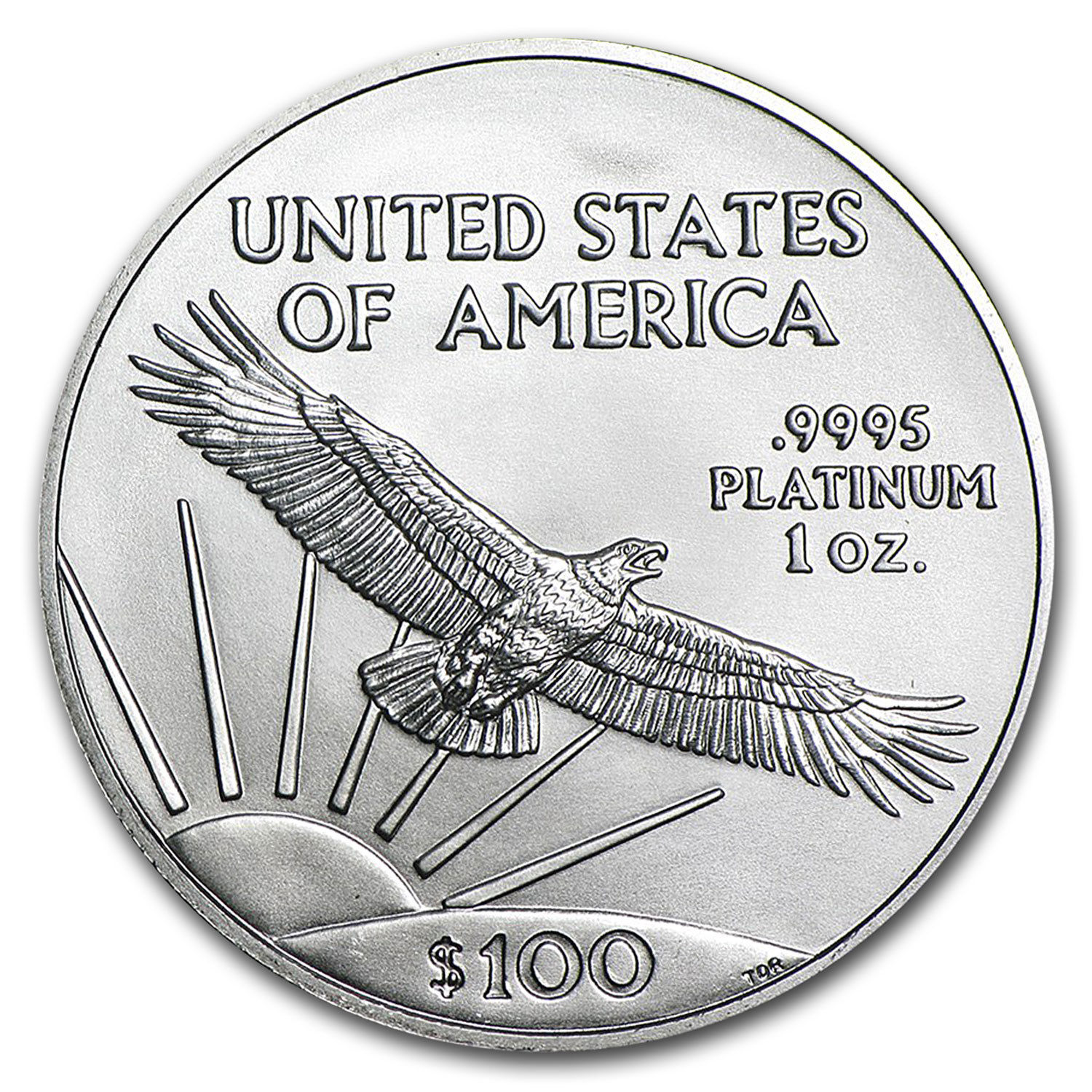 2017 1 oz Platinum American Eagle (MintDirect® Premier Single) - SKU #102746