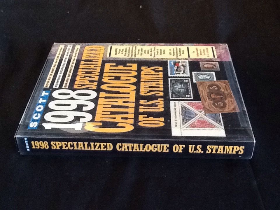 Scott 1998 Specialized Catalogue Of U.S. Stamps Collectors Stamp Resource Book