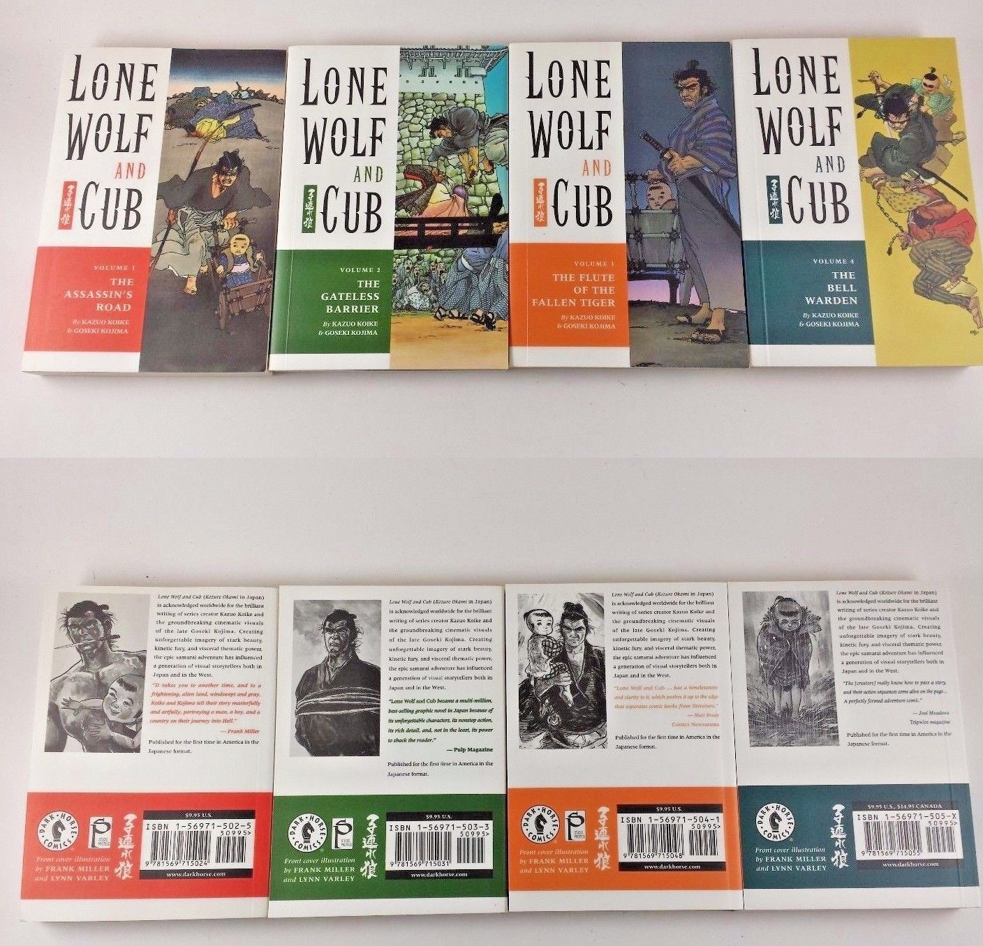 Lone Wolf and Cub Complete Set of Books Vol 1-28 Dark Horse Comics Graphic Novel