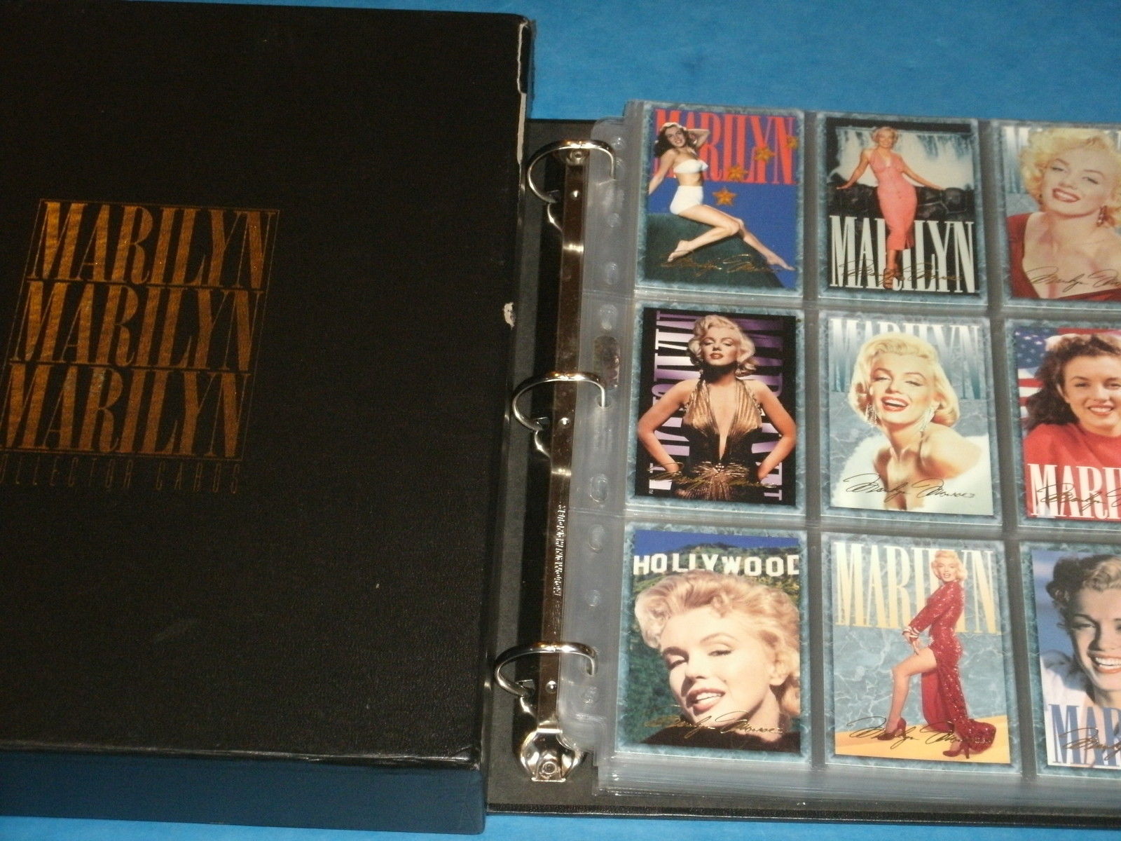 MARILYN MONROE: Series 1 &2 Box/Binder & Mini-Master Sets Of Trading Cards Rare