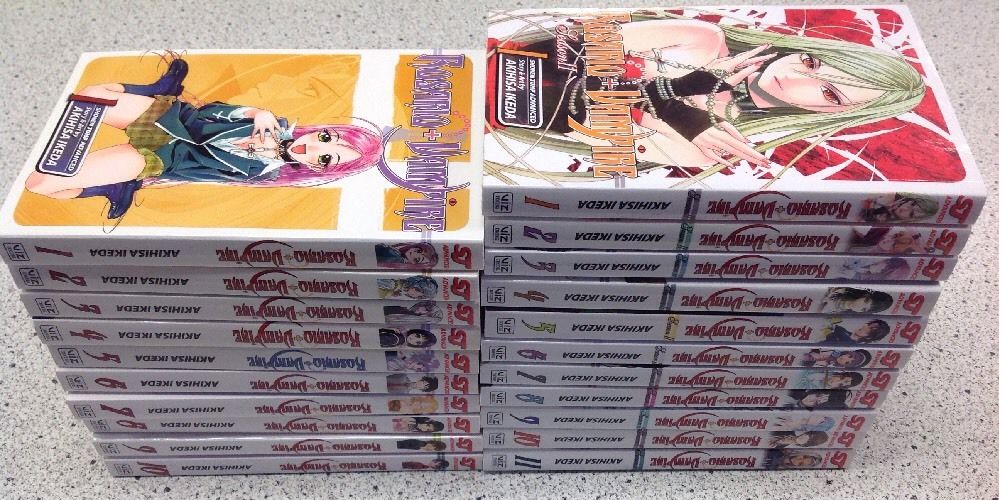 Rosario + Vampire 1 - 10 $ Season II 1 - 11 Lot Shonen Jump Manga Ikeda English