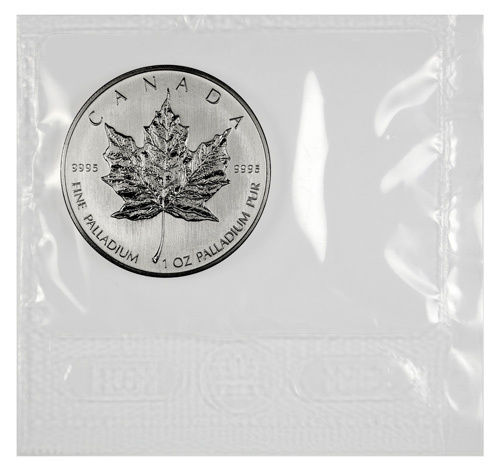 Random Date Canada 1 Troy Oz .9995 Palladium Maple Leaf $50 Coin SKU32970