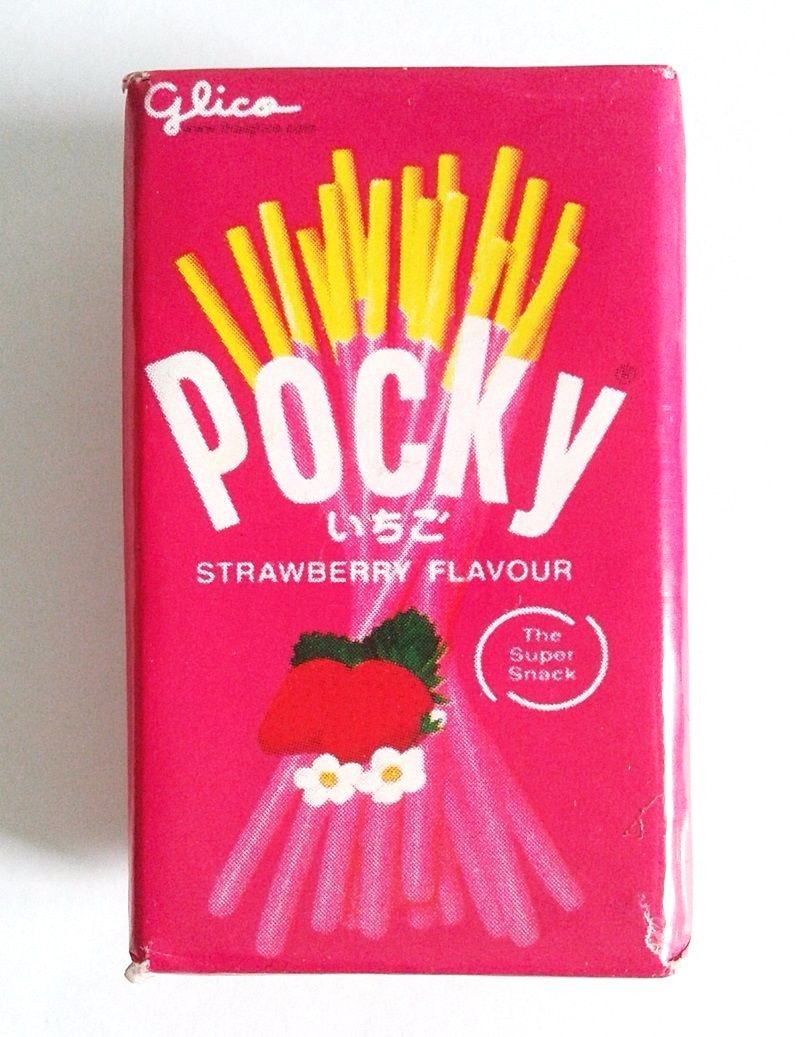 6x Glico Pocky Collection Set Miniature Dollhouse Refrigerator 3d Fridge Magnets