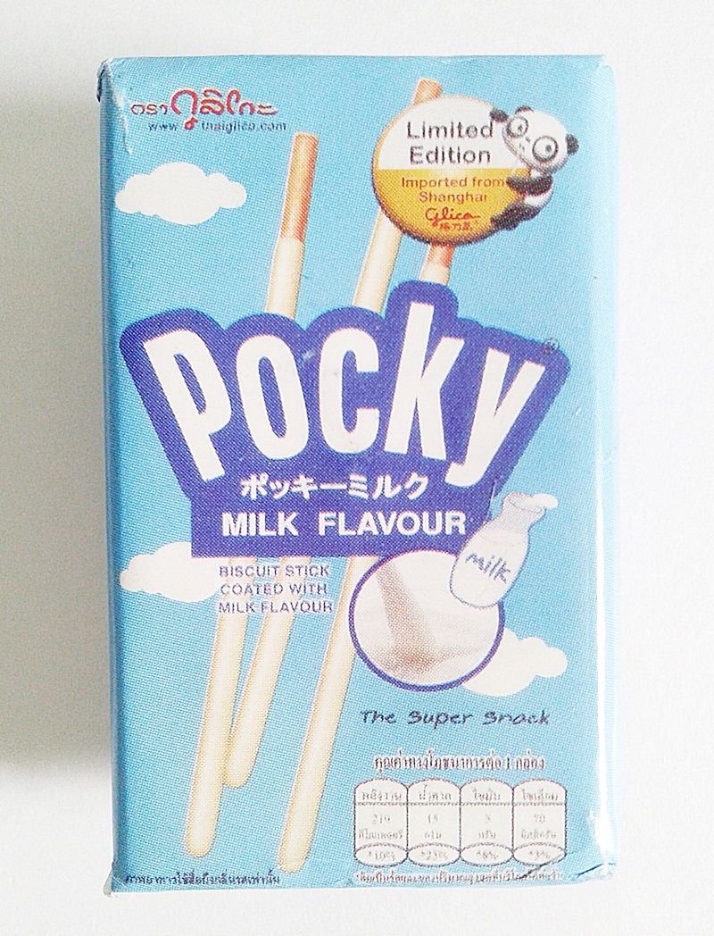 6x Glico Pocky Collection Set Miniature Dollhouse Refrigerator 3d Fridge Magnets