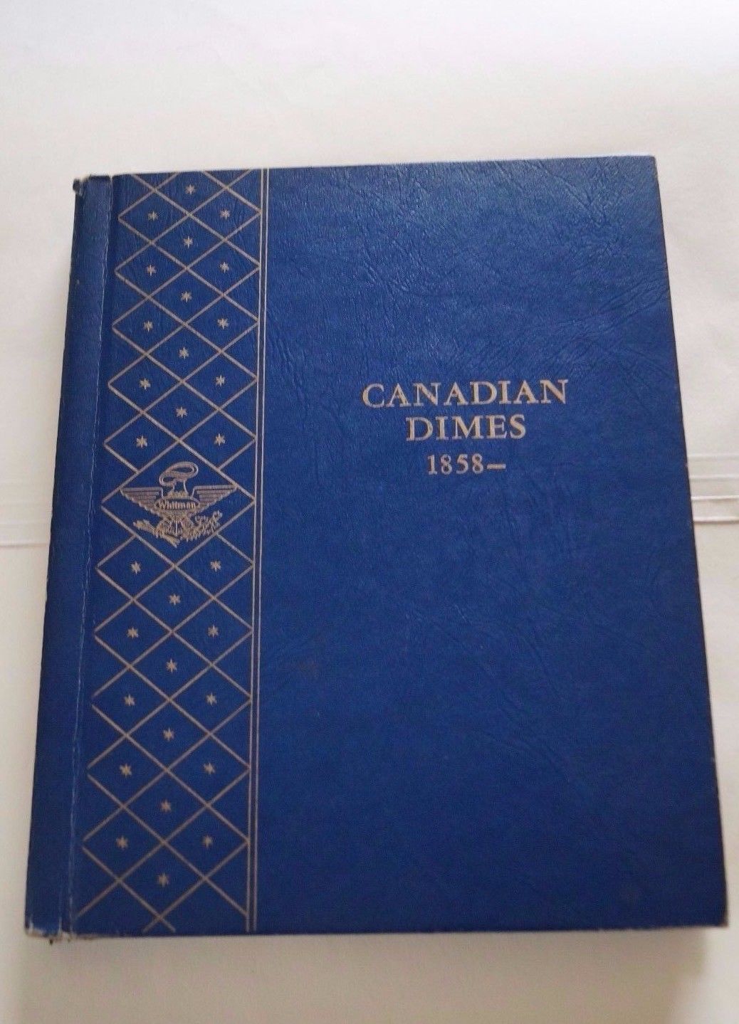 Canadian Dimes #9504 (1858-19XX) Whitman Classic Album - WITH 34 Silver Coins