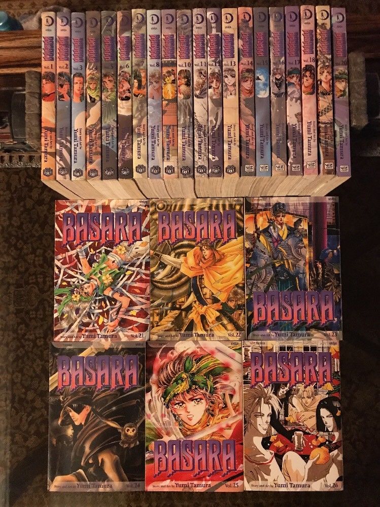 Basara English Manga Lot 1-26 Nearly Complete Rare OOP Viz