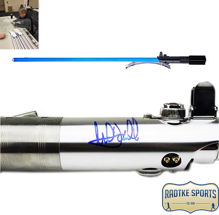 Mark Hamill Signed Star Wars Luke Skywalker Force FX Lightsaber