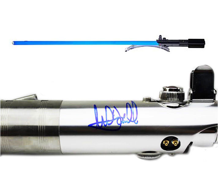 Mark Hamill Signed Star Wars Luke Skywalker Force FX Lightsaber