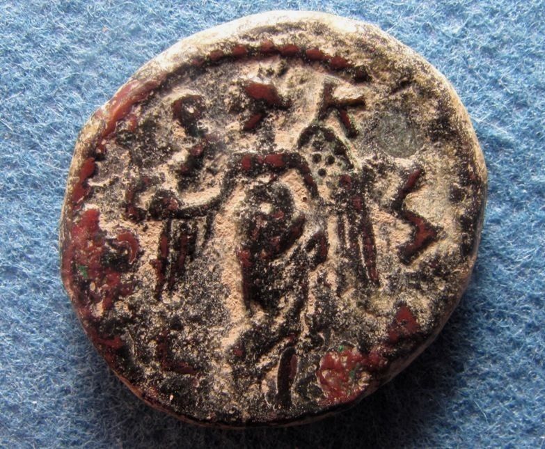 Ancient JUDAEA, Tiberias. Hadrian. AD 117-138. Æ Dated AD 119/20 Judea City coin