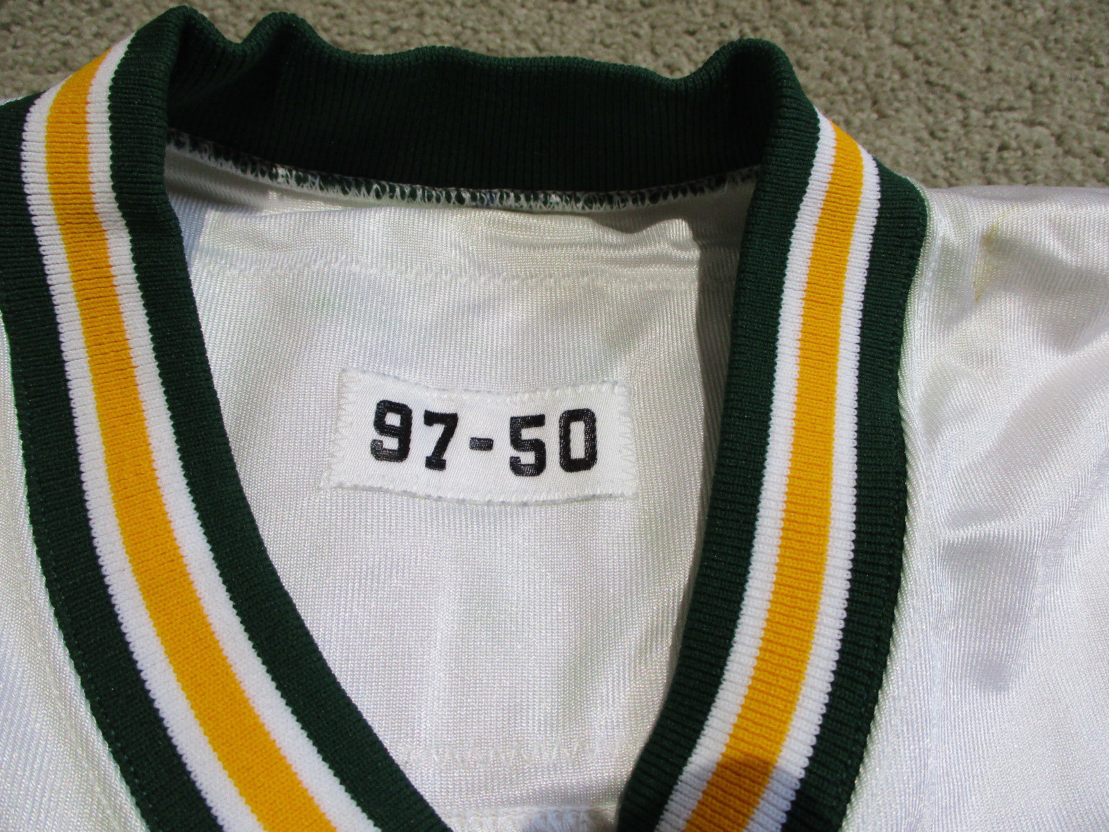 Nike Brett Favre Green Bay Packers Football Jersey Practice Game Used Worn 1997