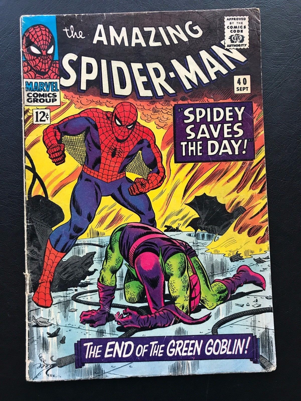 The Amazing Spider-Man #40 - D1 Lot End of Green Goblin Stan Lee ASM Spidey