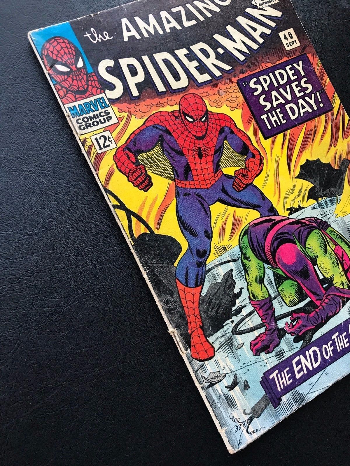 The Amazing Spider-Man #40 - D1 Lot End of Green Goblin Stan Lee ASM Spidey