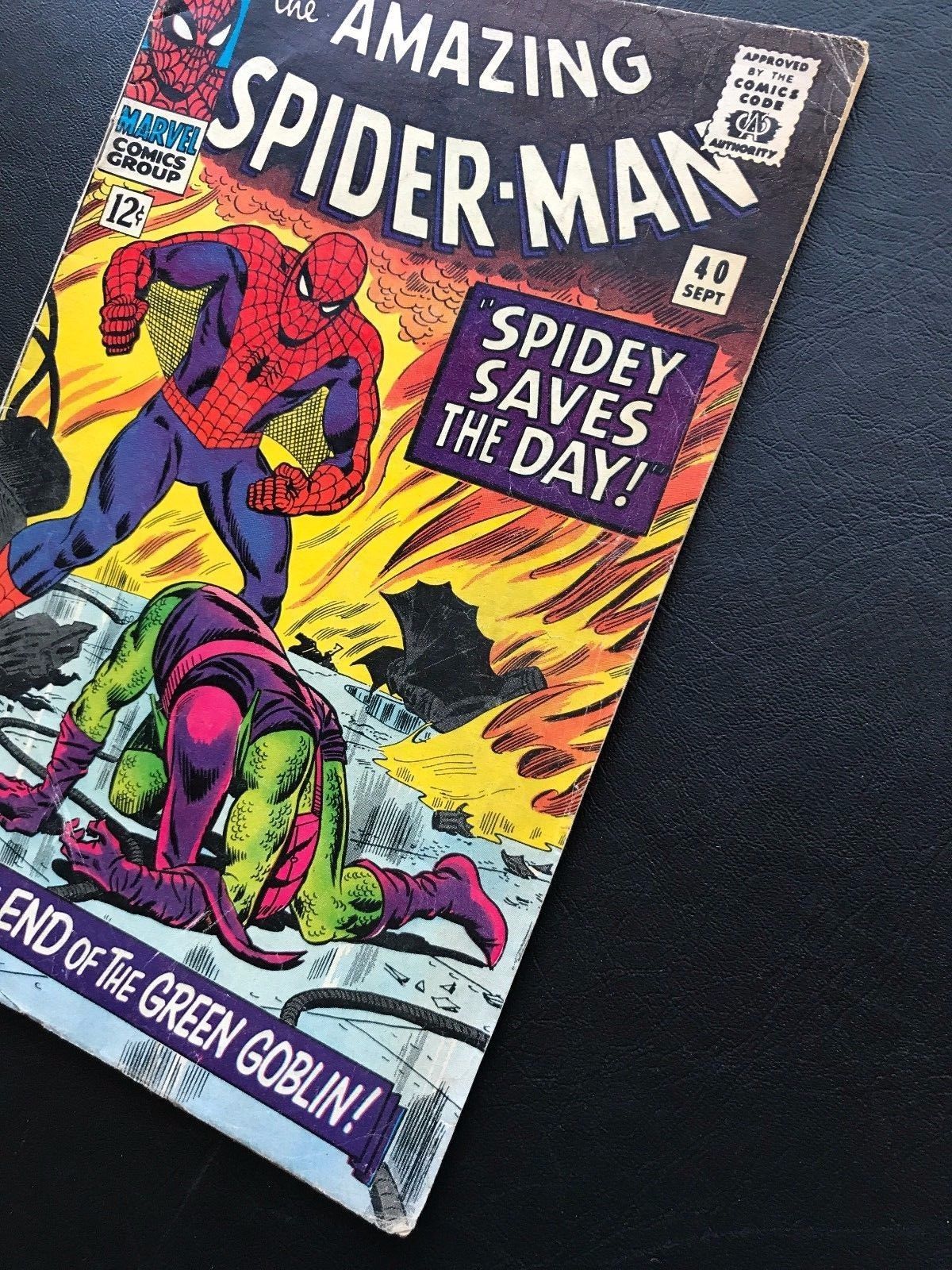 The Amazing Spider-Man #40 - D1 Lot End of Green Goblin Stan Lee ASM Spidey