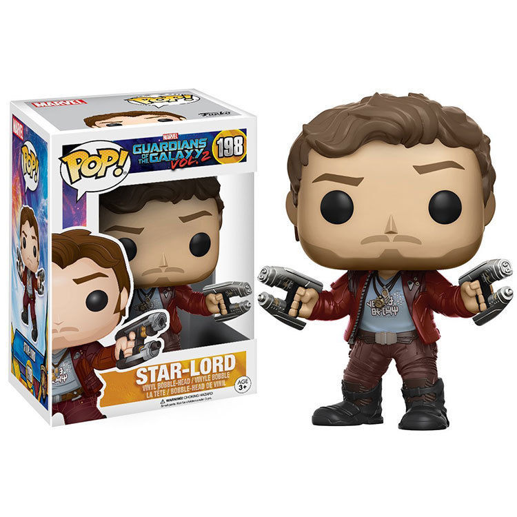 Funko POP Movies: Guardians of the Galaxy 2 Star Lord Toy Figure POP Gift New