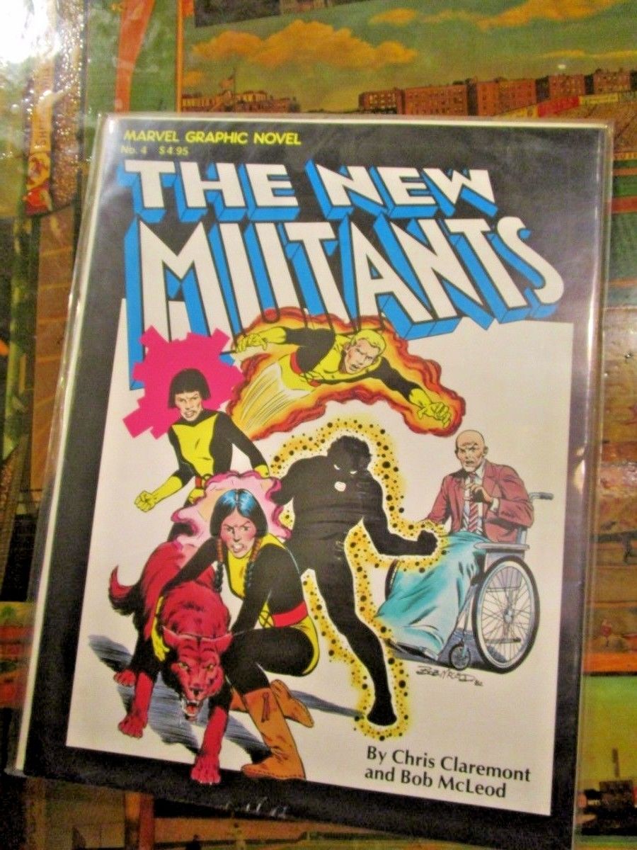 Marvel Graphic Novel #4 - The New Mutants (1982, Marvel)Chris Claremont