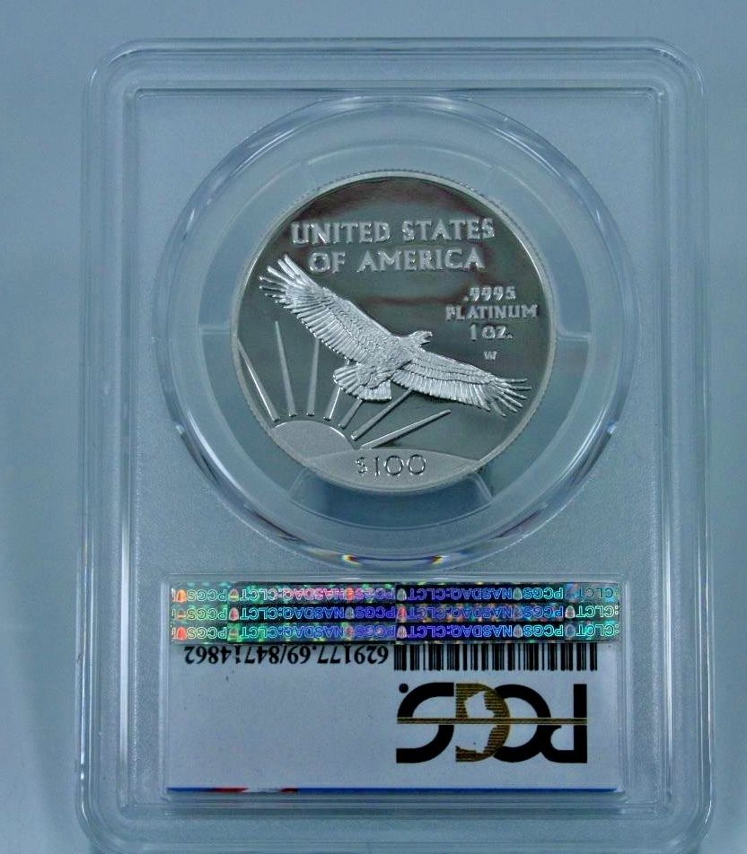 2017-W PLATINUM-STATUE OF LIBERTY--20th ANNIVERSARY--FIRST STRIKE--PCGS PR69DCAM