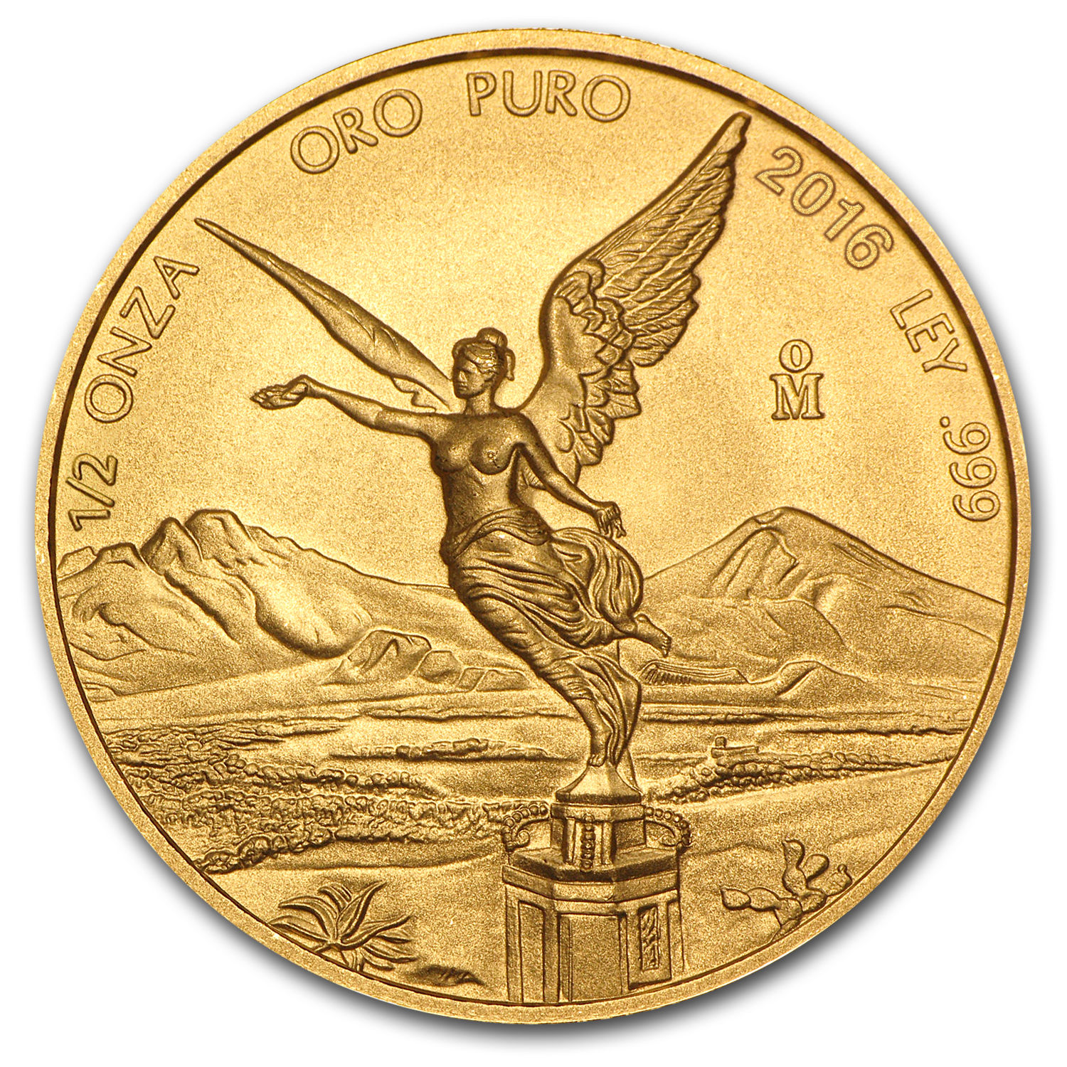 2016 Mexico 1/2 oz Gold Libertad BU - SKU #103084