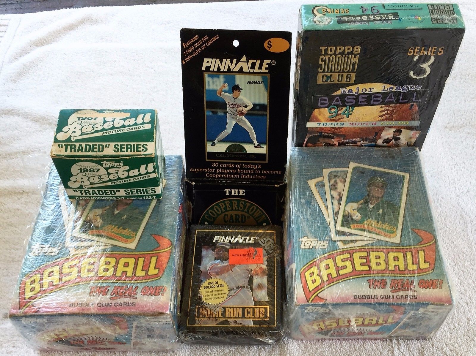 Lot hobby boxes, rack packs & complete sets baseball, football, basketball +++++