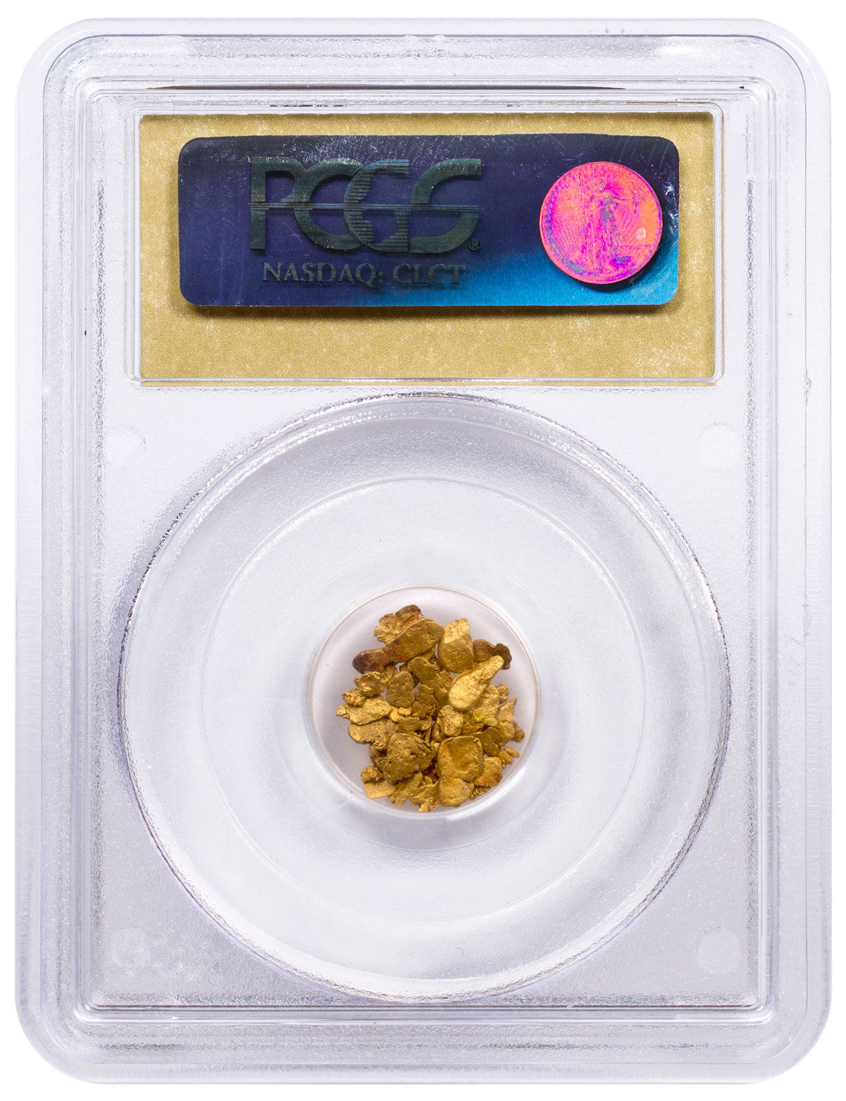 1.5 g Gold Dust - Sacramento Assayer Hoard PCGS Certified SKU47524