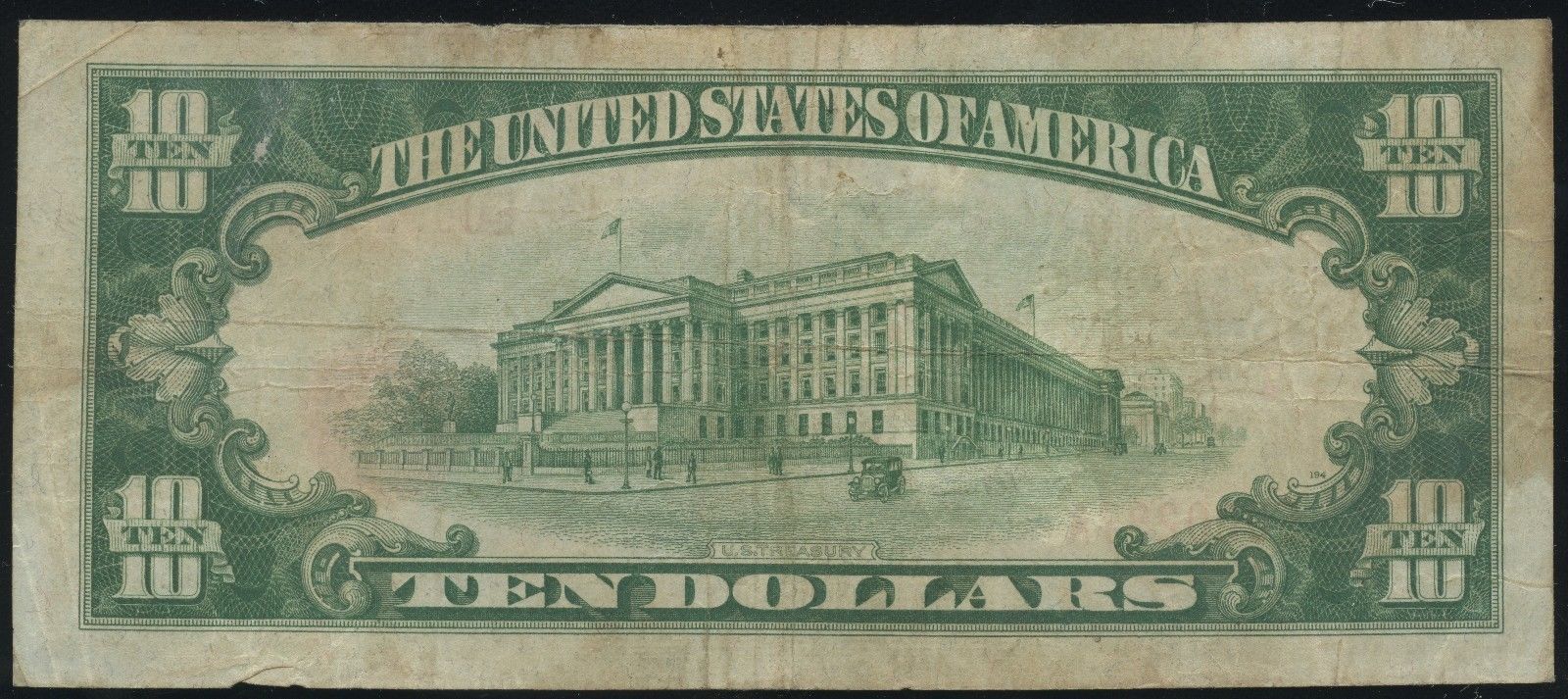 1929 T-1 $10 The Security National Bank of Duncan, Oklahoma #12065