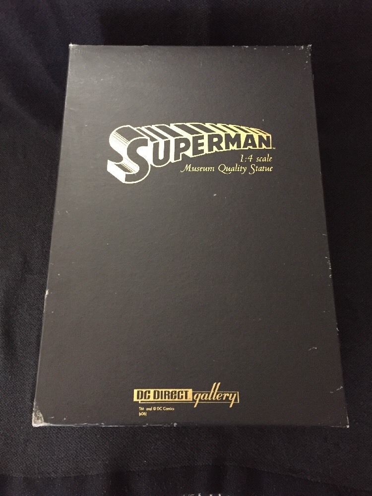 DC Direct DC Comics Gallery SUPERMAN 1:4 Scale Museum Quality Statue FREE SHIP